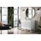 James Martin Vanities Athens 36in Single Vanity, Glossy White w/ 3 CM White Zeus Quartz Top E645-V36-GW-3WZ - alternate 3